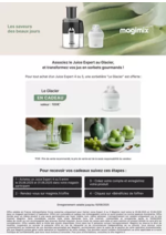 Prospectus Connexion : MAGIMIX vous offre une sorbetière Le Glacier pour tout achat d'un Juice Expert 4 ou 5