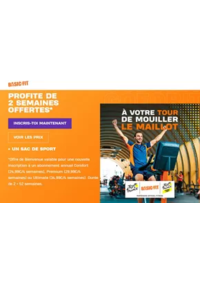 Prospectus Basic-Fit Valenciennes Boulevard de Villars : Profite de 2 semaines offertes