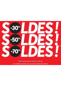 Prospectus distri-center Franqueville-Saint-Pierre : SOLDES : -30%, -50%, -70% sur les milliers d'articles pour toute la famille.