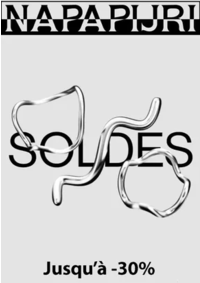 Prospectus Napapijri Paris 17 : Soldes Femme Jusqu'à -30%