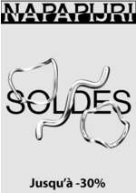 Prospectus Napapijri : Soldes Femme Jusqu'à -30%