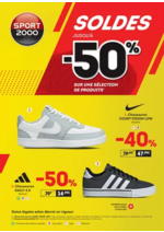 Prospectus Sport 2000 : SOLDES jusqu'à -50%