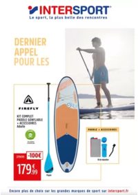 Prospectus Intersport ROYAN : Dernier appel pour les