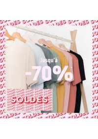 Prospectus Kiabi Sainte Geneviève des Bois : SOLDES jusqu'à -70 %