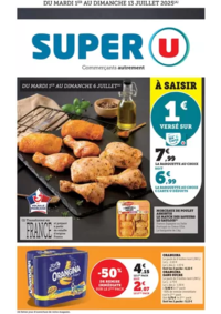 Prospectus Super U FONTENAY LE FLEURY : Catalogue SUPER U