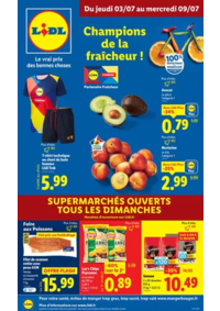 Prospectus Lidl NOYON : Faites un max d'économies chez Lidl avec une large sélection de produits en format XXL !