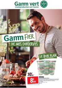 Prospectus Gamm vert CHAUVIGNY : Gamm FIER DE MES CONSERVES