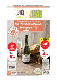Prospectus Maximarché Bligny sur ouche : Engagés pour soutenir NOS PARTENAIRES LOCAUX.