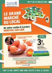 Prospectus E.Leclerc VOUVRAY SUR LOIR : Catalogue Alliances Locales