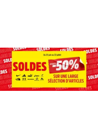 Prospectus Intersport NANCY - ESSEY LES NANCY : SOLDES jusqu'à -50 %