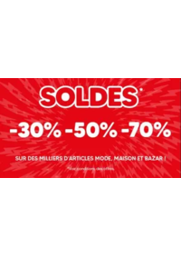 Prospectus Stokomani Cormontreuil : SOLDES jusqu'à -70 %