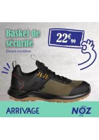 Prospectus NOZ Valmont : Chaussures de sécurité