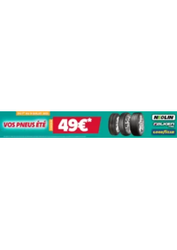 Prospectus Siligom JARVILLE LA MALGRANGE : PROMOS SUR UNE SÉLECTION DE PNEUS ÉTÉ