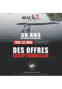 Prospectus Pacific Pêche COIGNIÈRES : Ce mois-ci découvrez une NOUVELLE sélection de produits de la marque Mack2 à un prix EXCEPTIONNEL !