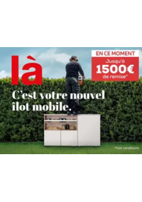 Prospectus cuisinella RUEIL-MALMAISON : L'îlot qui suit toutes vos envies, même passagères