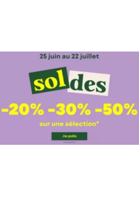 Prospectus Nature & Découvertes NANTES : Soldes