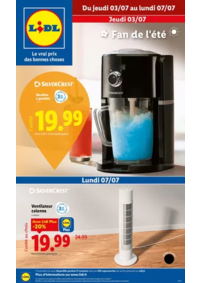 Prospectus Lidl SAVERNE : Ne manquez pas des offres jusqu'à -65% en supermarché Lidl ce jeudi !