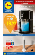 Prospectus Lidl : Ne manquez pas des offres jusqu'à -65% en supermarché Lidl ce jeudi !