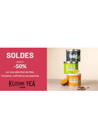 Prospectus Kusmi Tea Paris 19 : Soldes Jusqu'à -50%