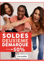 Promos et remises  : Soldes Deuxième Démarque Jusqu'à -50%