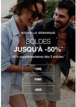 Promos et remises  : SOLDES jusqu'à -50 %