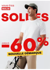 Prospectus Jules ANNEMASSE : Soldes Nouvelle démarque jusqu'à -60%