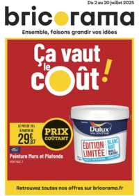 Prospectus Bricorama SURESNES : Ça vaut le cout!