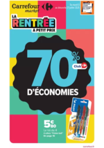 Prospectus Carrefour Market : 70% D'ÉCONOMIES