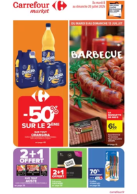 Prospectus Carrefour Drive LE LAVANDOU : -50% SUR LE 2ÈME