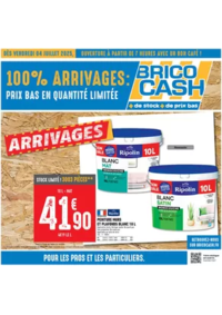 Prospectus Brico Cash CONCARNEAU : C’est le moment de profiter des nouveaux arrivages Brico Cash !