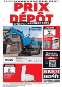 Prospectus Brico Dépôt VILLEFRANCHE : Spécial chantiers d'été !