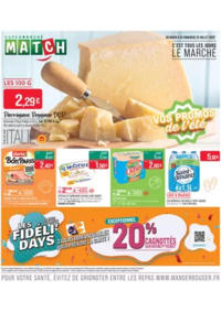 Prospectus Supermarchés Match Villers-lès-Nancy : VOS PROMOS de l'été