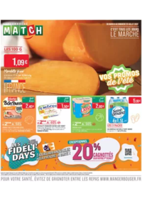 Prospectus Supermarchés Match Le Quesnoy : VOS PROMOS de l'été