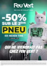 Prospectus Feu Vert ARBENT : Qui ne viendrait pas chez Feu Vert? (Franchises)