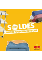 Prospectus  : Découvrez notre sélection soldée de linge de maison et accessoires pour un cocon parfait chez vous !