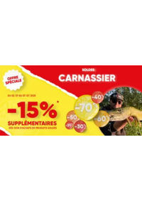 Prospectus Pacific Pêche ROUEN - TOURVILLE-LA-RIVIÈRE : Soldes été 2025 : jusqu’à -70 % sur le matériel de pêche mer, carpe, carnassier, coup et plus encore