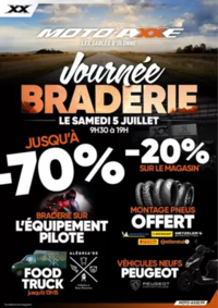 Prospectus Moto Axxe BESANCON : SOLDES jusqu'à -70 %