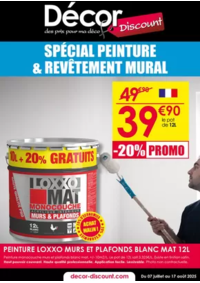 Prospectus Décor Discount Aubenas : SPÉCIAL PEINTURE & REVÊTEMENT MURAL