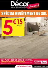 Prospectus Décor Discount Aubenas : SPÉCIAL REVÊTEMENT DE SOL