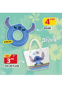 Prospectus Gifi BOLBEC - GRUCHET LE VALASSE : Direction la plage avec Stitch