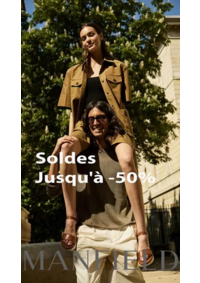 Prospectus Manfield - BORDEAUX : Soldes Jusqu'à -50%