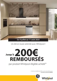 Prospectus Copra AUDINCHTUN : WHIRLPOOL vous rembourse jusqu'à 200€