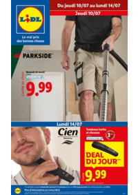 Prospectus Lidl ST GERMAIN LES ARPAJON : Profitez de la vente Parkside chez Lidl, des outils à prix malins pour les bricoleurs !