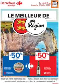 Prospectus Carrefour Market JEUMONT : LE MEILLEUR DE MA REGION NORMANDIE