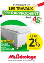 Promos et remises  : LES TRAVAUX nous RAPPROCHENT depuis 45 ans
