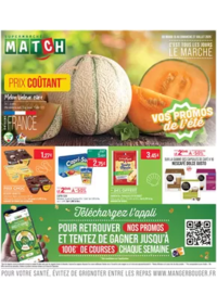 Prospectus Supermarchés Match Ronchin : VOS PROMOS de l'été
