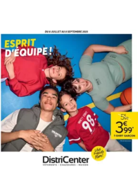 Prospectus distri-center Sébazac-Concourès : ESPRIT D'ÉQUIPE !