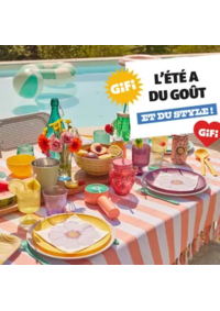 Prospectus Gifi HAUTMONT : Bonne humeur, couleurs et saveurs d’été s'invitent à votre table !