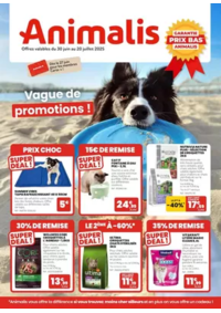 Prospectus Animalis Toulon : Vague de promotion !