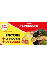 Prospectus Pacific Pêche VALENCE - BOURG-LES-VALENCES : Soldes été 2025 : jusqu’à -70 % sur le matériel de pêche mer, carpe, carnassier, coup et plus encore